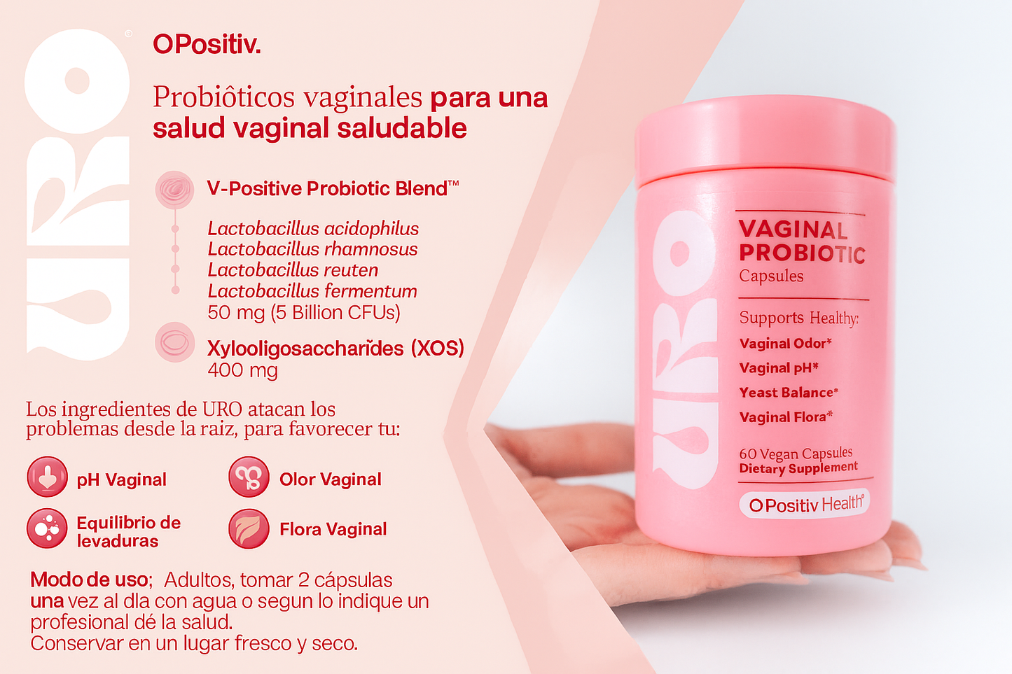 SUPLEMENTO ÍNTIMO FEMENINO - PROBIÓTICO VAGINAL