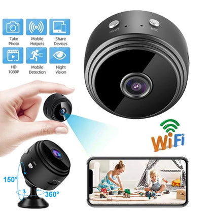 MINI CÁMARA A9 1080P INALAMBRICA WIFI - SMART HOME VIGILANCIA