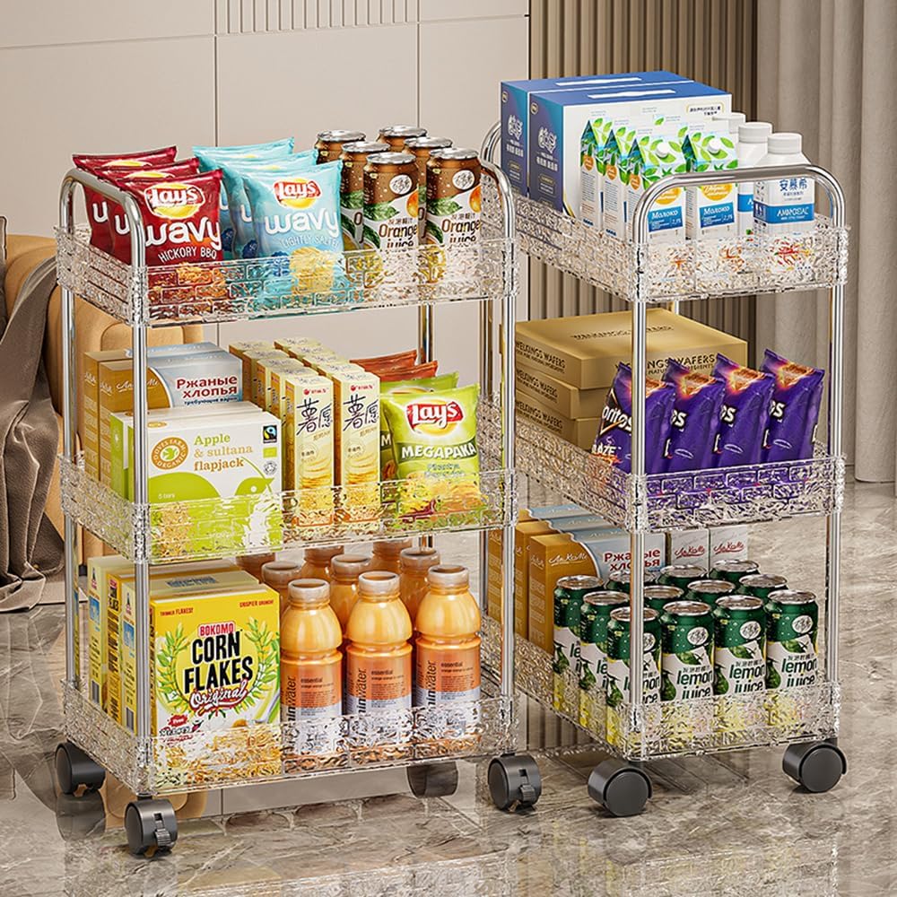 ESTANTE DE ALMACENAMIENTO TRANSPARENTE