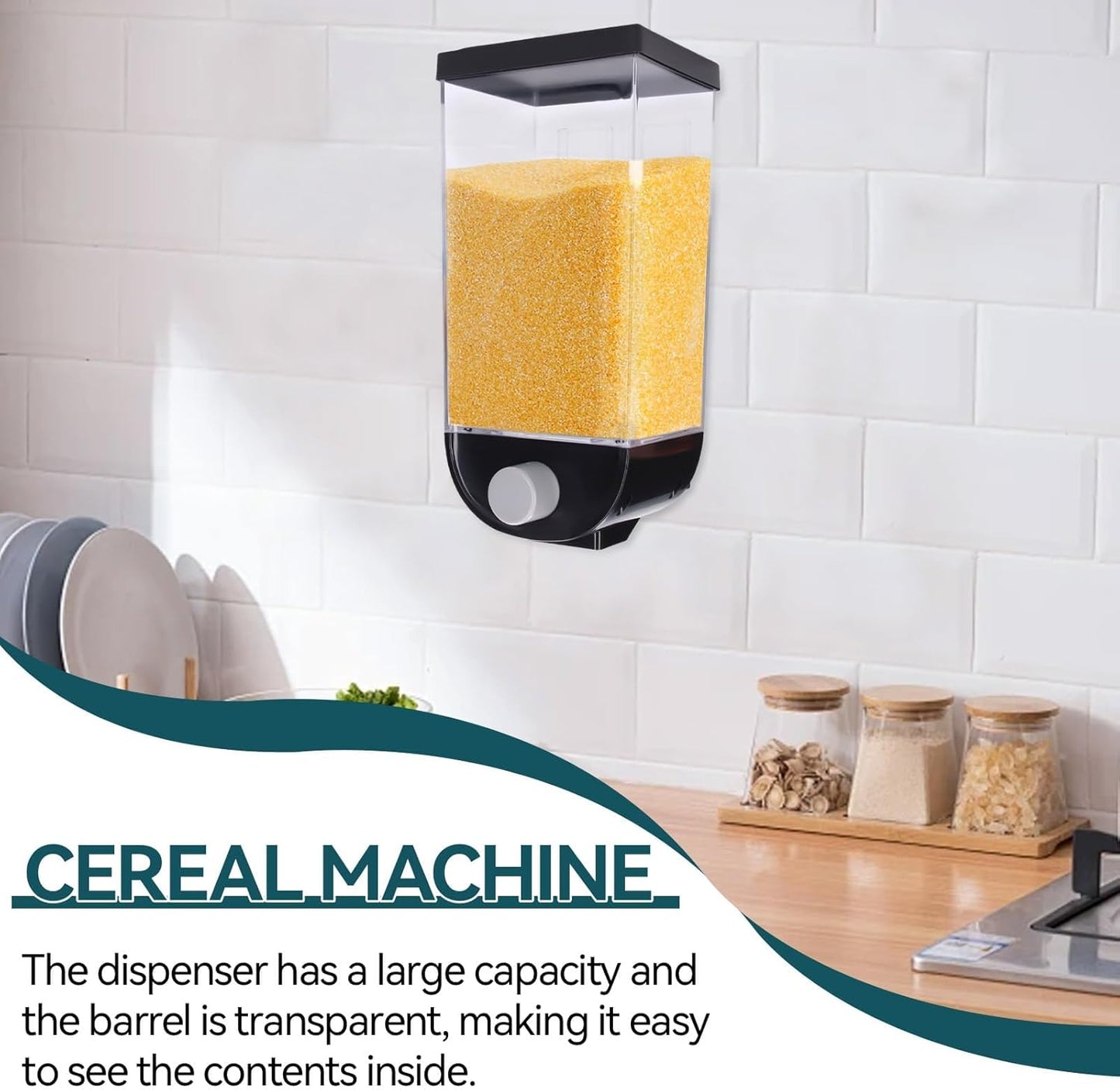 DISPENSADOR DE ALIMENTOS SECOS