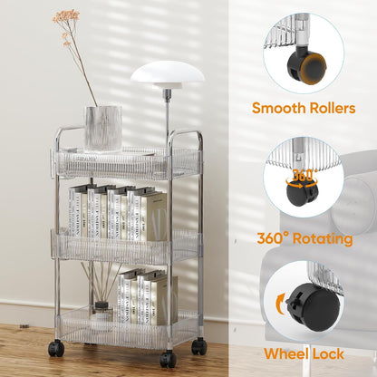 ESTANTE DE ALMACENAMIENTO TRANSPARENTE