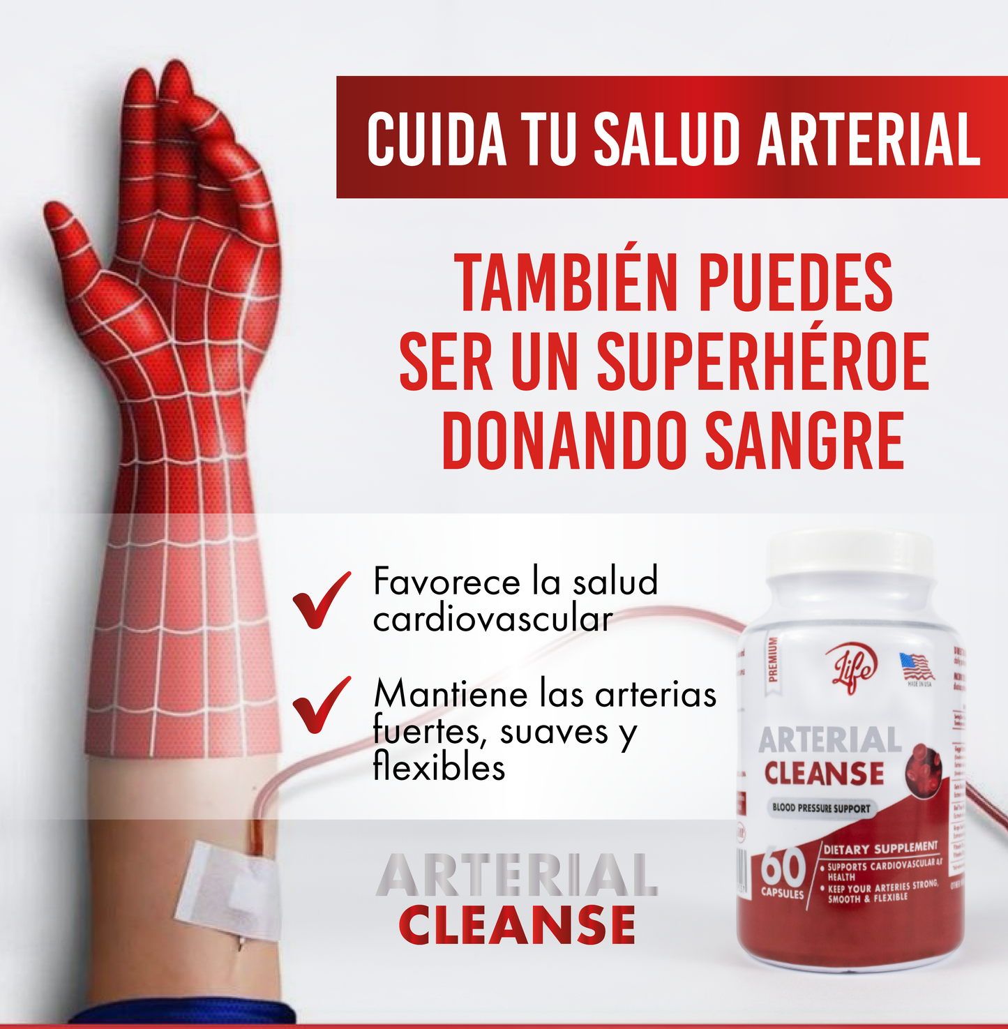 ARTERIAL CLEANSE 60 CAPSULAS