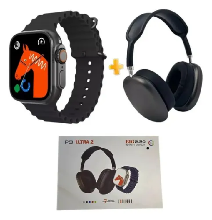 RELOJ Y AUDIFONOS P9 ULTRA 2