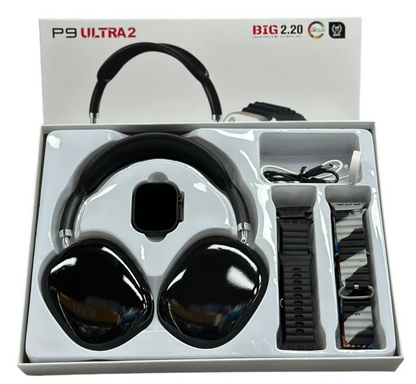RELOJ Y AUDIFONOS P9 ULTRA 2