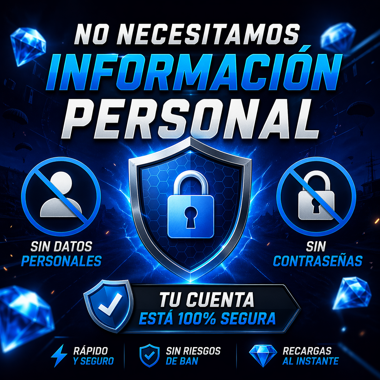 Free Fire Recargas de Diamantés