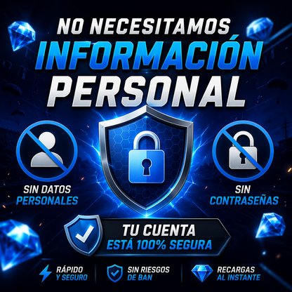 Free Fire Recargas de Diamantés