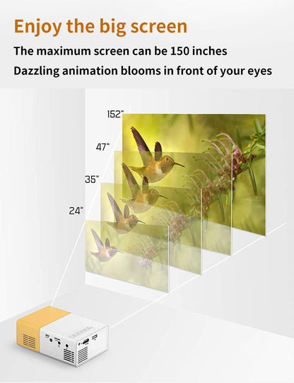 MINI PROYECTOR PORTATIL 1080P