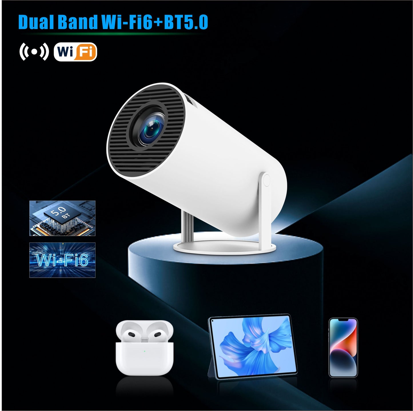 PROYECTOR ULTRA HD ANDROID. MD-12600