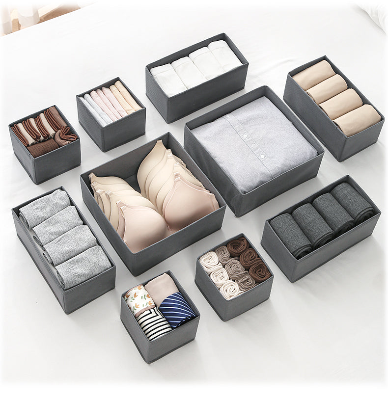 SET DE ORGANIZADOR DE ROPA 6 PZ