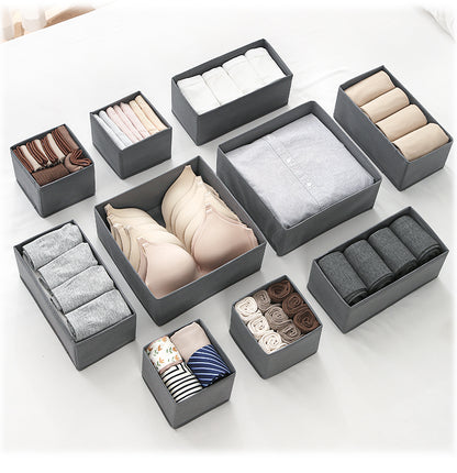 SET DE ORGANIZADOR DE ROPA 6 PZ