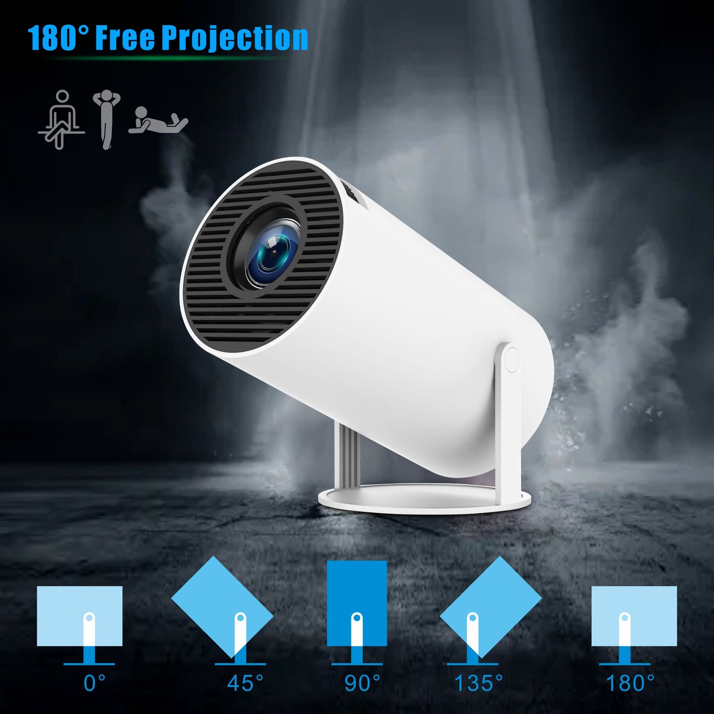 PROYECTOR ULTRA HD ANDROID. MD-12600