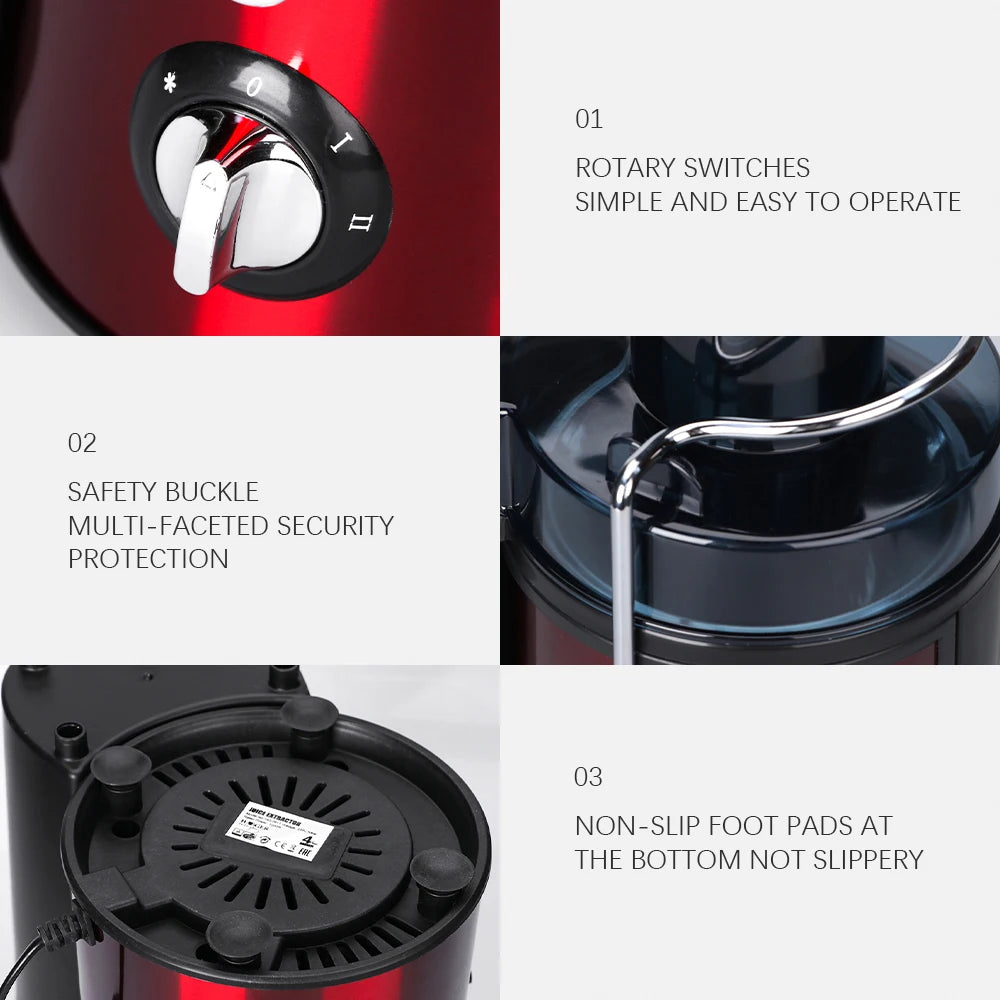 EXTRACTOR DE JUGO ELÉCTRICO