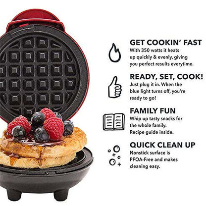 MINI MÁQUINA ELÉCTRICA PARA WAFFLES