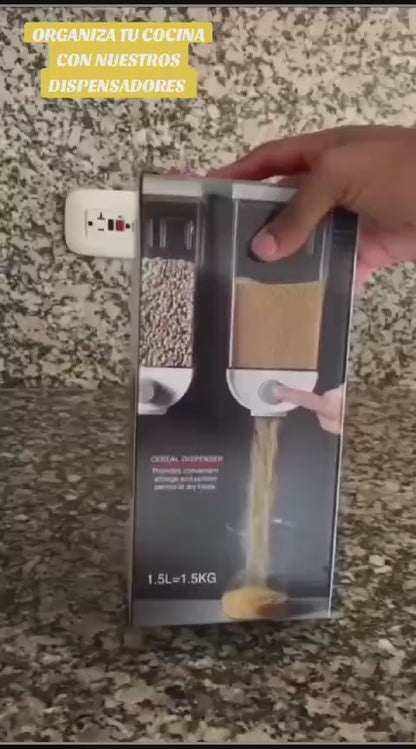 DISPENSADOR DE ALIMENTOS SECOS